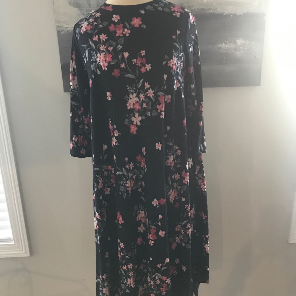 EUC S Flamingo Urban Boutique midi dress